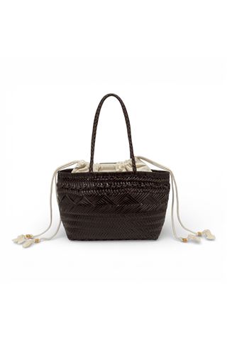 Borsa Gianni Chiarini Intrecciata colore testa di moro. GIANNI CHIARINI | 11371-CHOCO